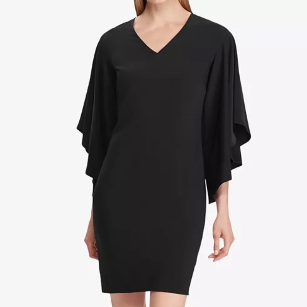 Lauren Ralph Lauren - Dolman Crepe Shift Dress‎